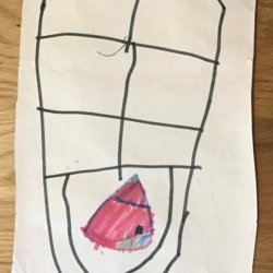 CO Avalanche, by Levi Sowinski-Souer, age 6, West Simsbury, CT