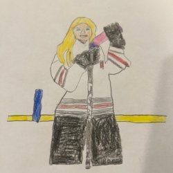 Harper Ramsey selfie! Gloucester, MA. Age 10