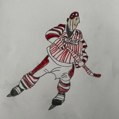 Lidstrom by Keegan, Age 6 Kalamazoo MI