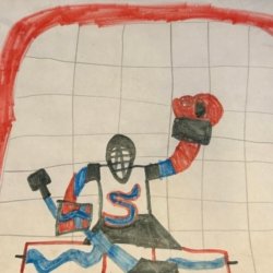 Kraken Goalie. Osage Beach, MO. Barrett Toft 7