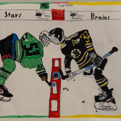 Face off, Rumford, RI, age 9