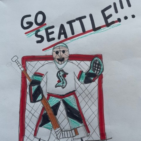 Go Seattle!!! Andover, MN. Age 10