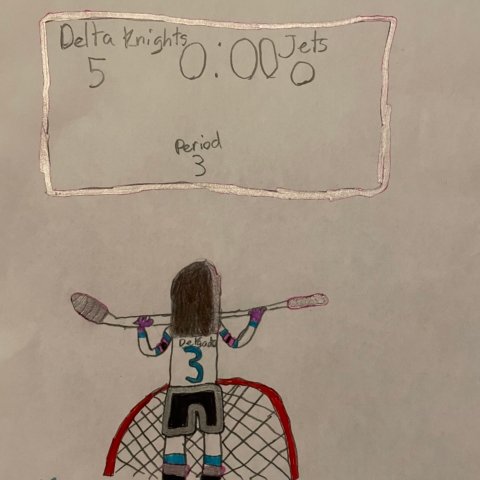 The Delta Knight, Lodi, California, age 9