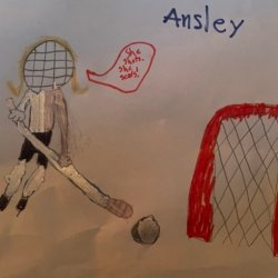 The Player, Lodi California, age 6