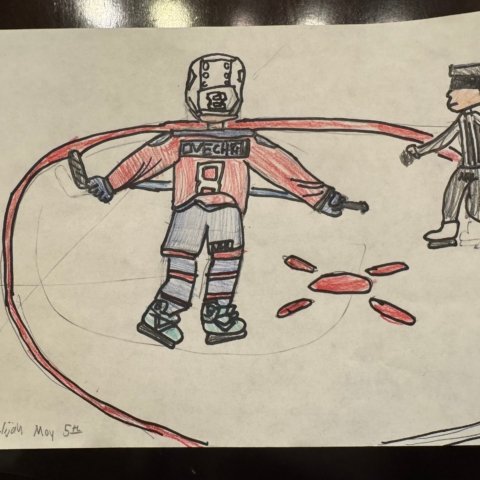 Alex Ovechkin, North Potomac MD, Age 11