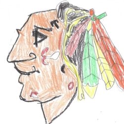 BlackHawks Logo by Michael Mecca Age 8