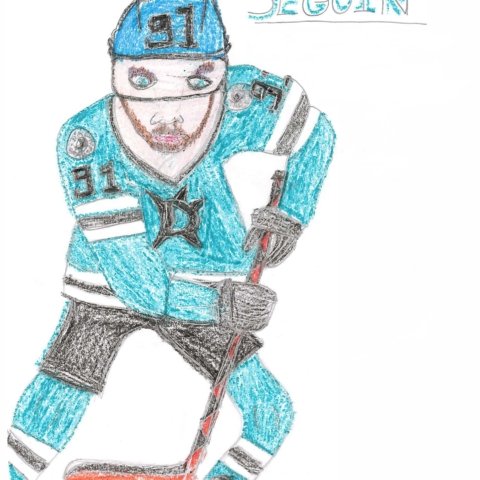 “Tyler Seguin Pass Shoot Score!” Haddam, CT, Age 8