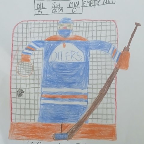 Let’s Go Oilers! Brian Jaynes Orange Park, FL age 9