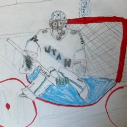 Utah hockey club’s goalie hometown California age 9