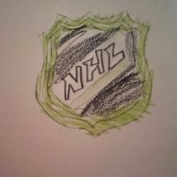 NHL logo, Brody McCrummen, Rockwall, TX, age 7