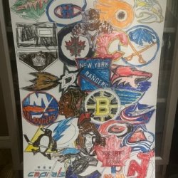 Hockey logos. Liam Evans Age:6 Raymond, NH