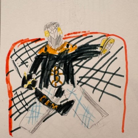 Let’s go Ullmark!, Sudbury, MA, 7 years old