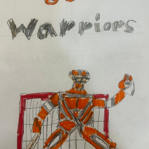 Go Warriors, Oskar , Randolph NJ,7