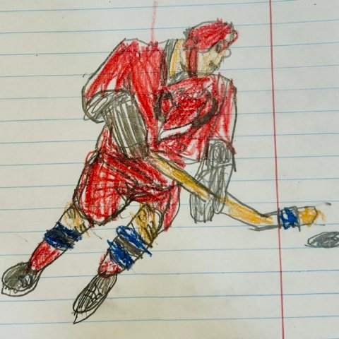 NJ Devils Hockey Player, Oskar, Randolph NJ , 7