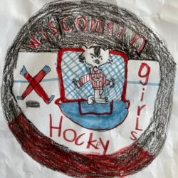 Go Badger Women! Menomonie, WI Ever Redding- Age 8