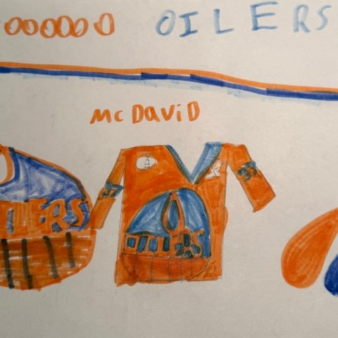 Gooooooo Oilers! Haru Mutalipassi, Los Angeles, CA
