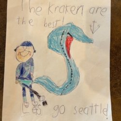 Kraken, Elliot Slevin, Redondo Beach, CA, Age: 7