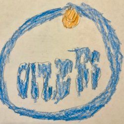 Oilers Logo, Evan,Palmison, Fort Wayne, IN, Age 7