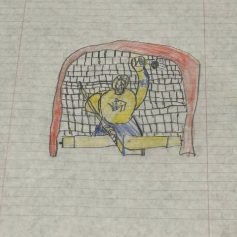 Juuse Saros by Will Burns TN age 8