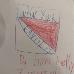 Let’s Go Rangers! By James Kelly, Darien, CT age 7