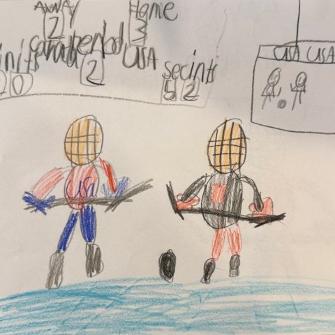 USA vs. CANADA by James Kelly, Darien, CT age 7