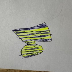 The blues. Oliver Jacob. Age 7. Channahon.