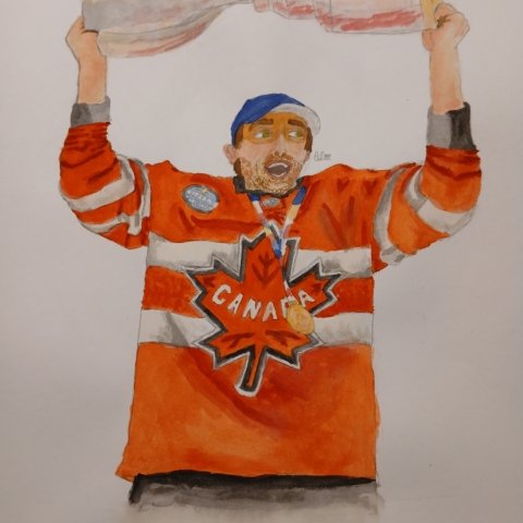 Name: Justina Ladino, Age: 14, Hometown: Warwick RI, Caption: Brad Marchand