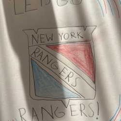 Let’s go Rangers age 9 home town Kings park NY