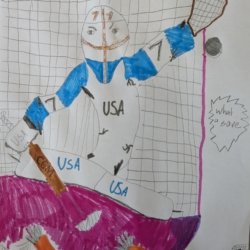 What a Save! By Arlo in San Jose, CA, age 8