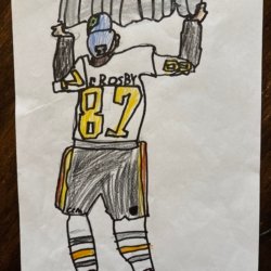 Crosby with the Cup, Edina, MN, 8 years old