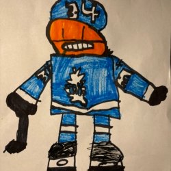 Auston Matthews, Messiah Escobar, Age 6, Silver Spring, MD