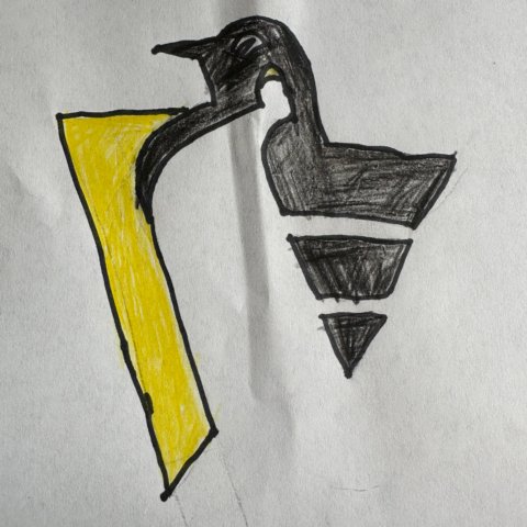 Connor Goodwin, Penguins retro logo, San Diego, CA