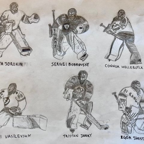 “Goalies” By Bodhi Fialk (10 years old), Cotati, CA