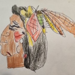 Go Blackhawks!, Hartland, MI, age 7