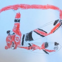 Martin Brodeur, by Kieran Berg, Norwalk, CT, Age 8