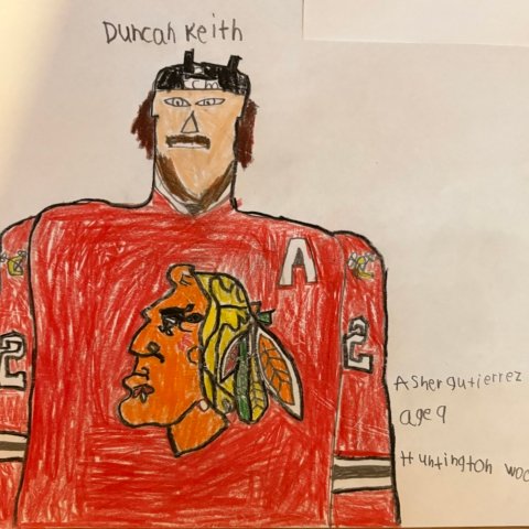 Duncan Keith, Huntington Woods, 9 years old.