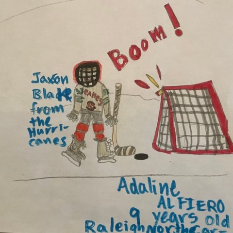 Jackson Blake #53, Go Canes! Adaline Age 8 Raleigh, NC