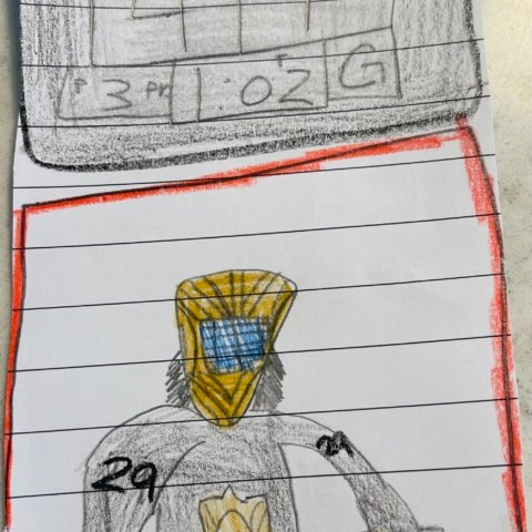 Knight Fleury, Fish Collins, Gig Harbor, WA, 8 years old