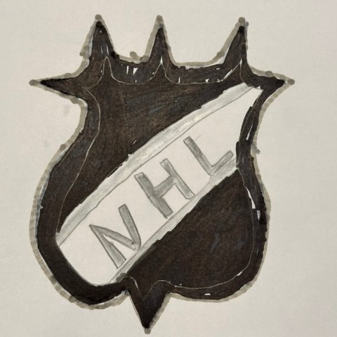 NHL Shield, by Cal Rohde, Age 9, Chicago, IL