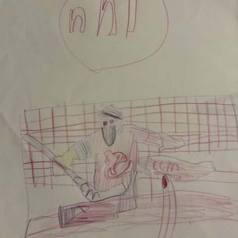 Lindgren saving a goal, Aidan Duveau, Germantown, MD, Age 6