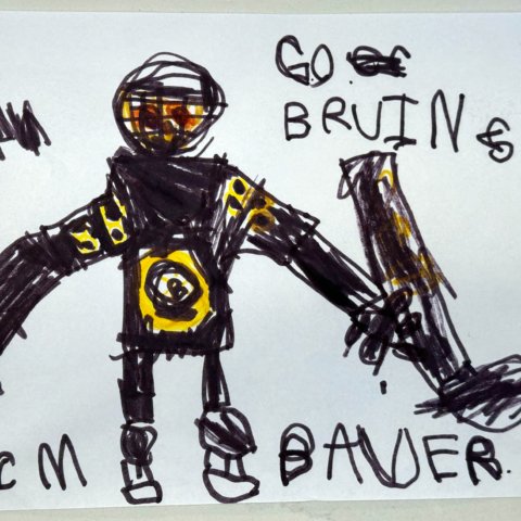 Go Bruins! Cameron Gervais, Melrose, MA, 5