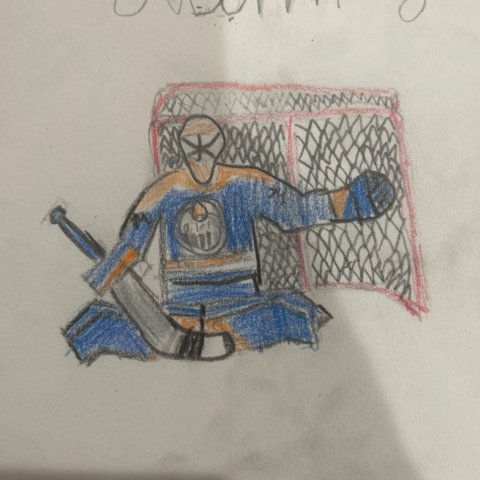 What a save! Liam Larkin, Marshfield , MA age 11