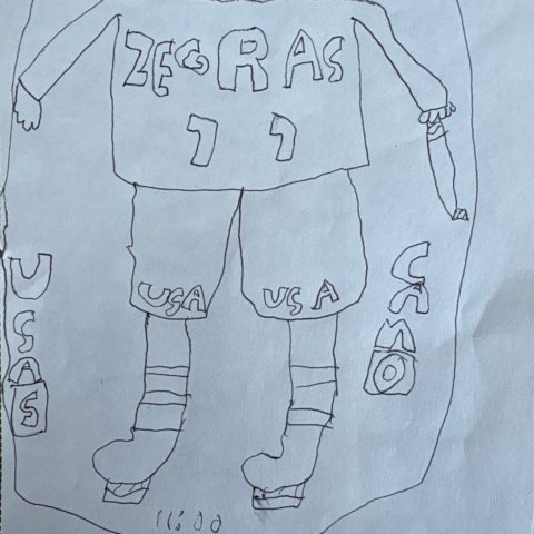 Zegras on Jumbotron, Madison WI, 8