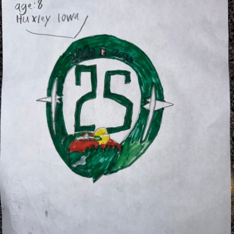 25 years WILD, Huxley IA, Braxton Burns Age 8