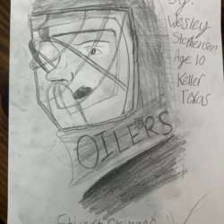 Oilers By:Wesley Stephenson Age:10 Keller Texas Stuart skinner