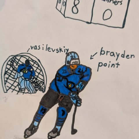 Brayden Point TBL, Tampa FL, Age 9
