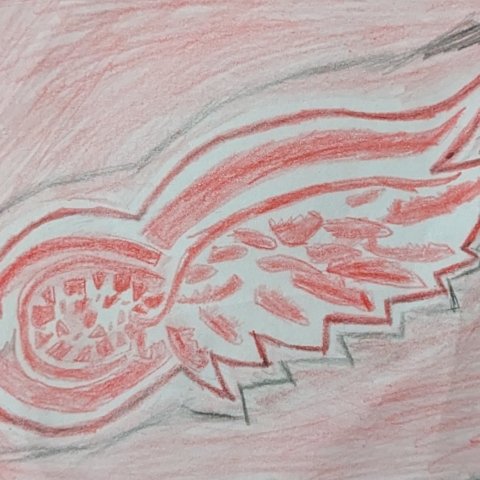 Detroit Red Wings, Luke H, Olathe, KS, age 9