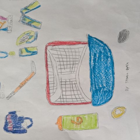 Hockey Gear by Steven, Littleton, CO, 9yrs old