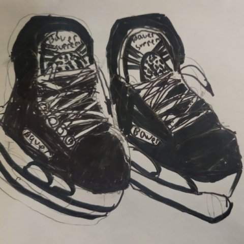 New Skates, Steele Stricker, age 11, Eagan, Minn