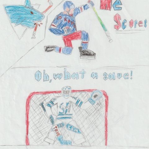 Daniel’s Hockey World! Campbell, CA Age 9